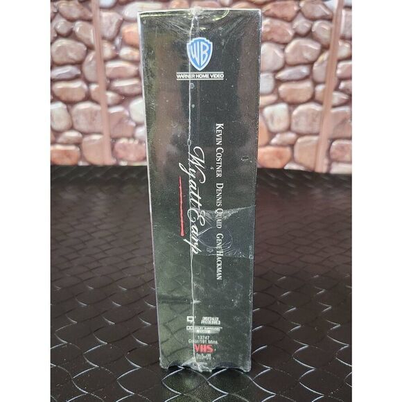 Wyatt Earp VHS Tape Sealed - Picture 4 of 6